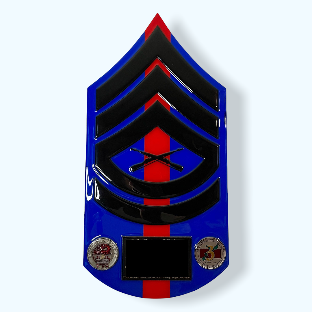 USMC Chevron, Blues