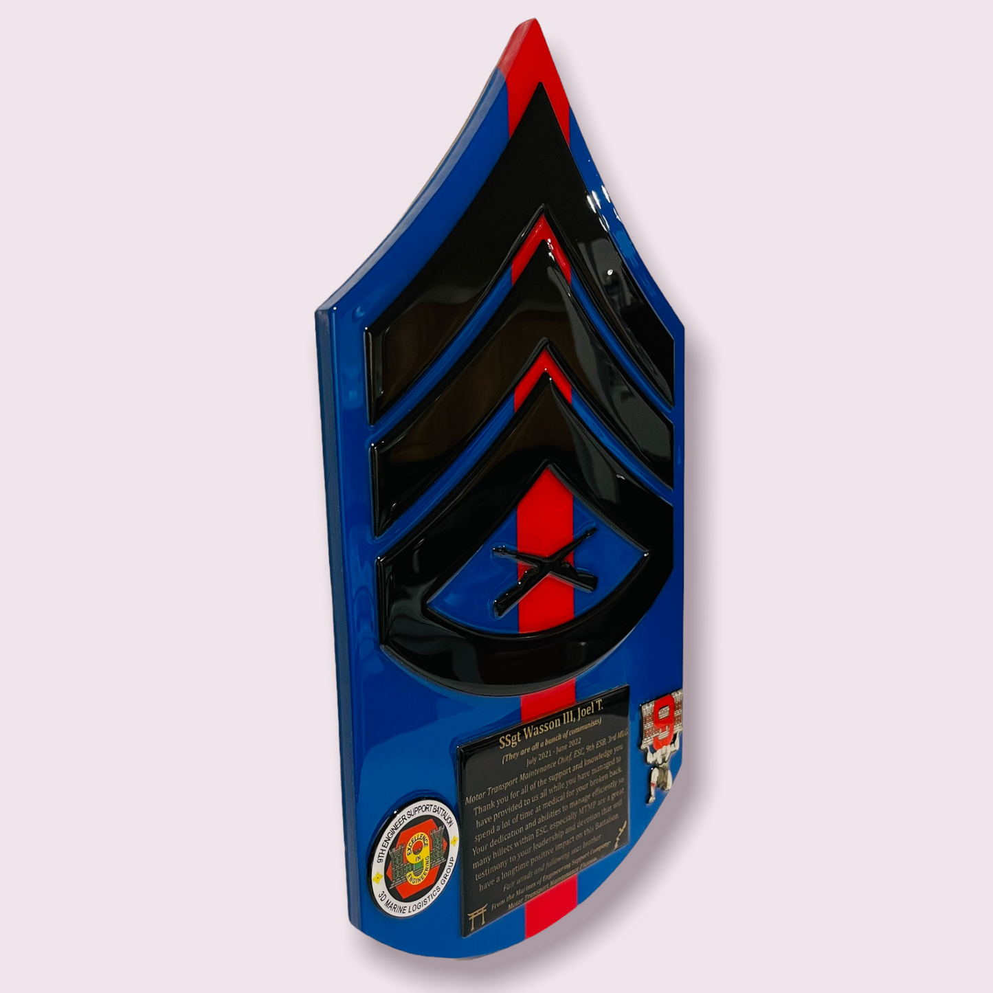 USMC Chevron, Blues