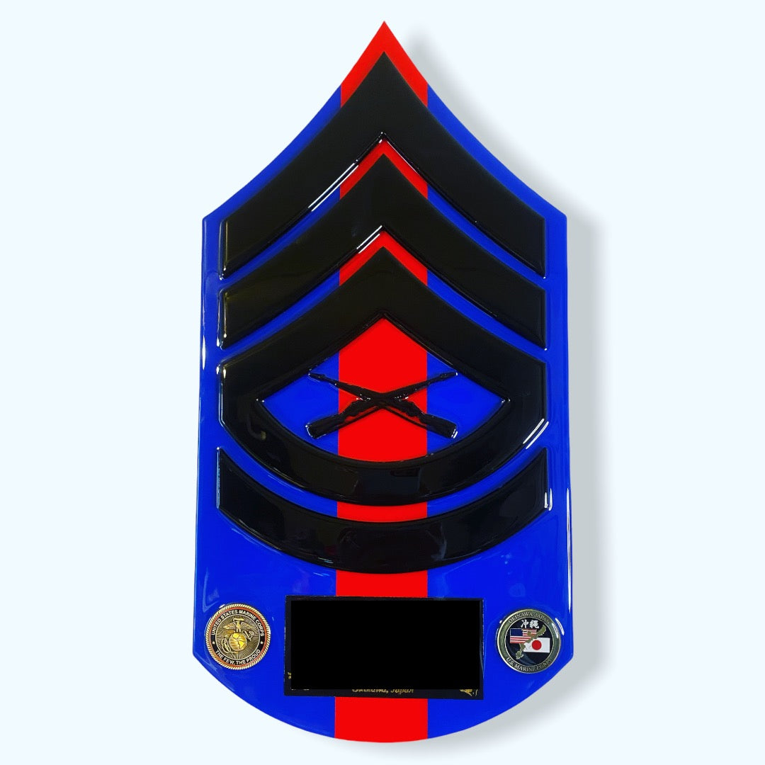 USMC Chevron, Blues